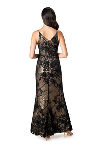 Dress the Population Women s Sharon Bodycon Maxi Dress