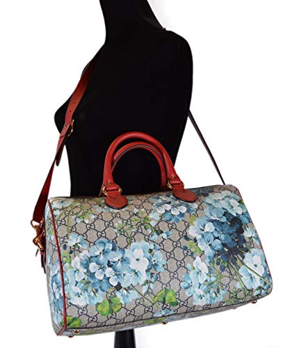 Gucci Women s GG Supreme BLOOMS Convertible Boston Bag