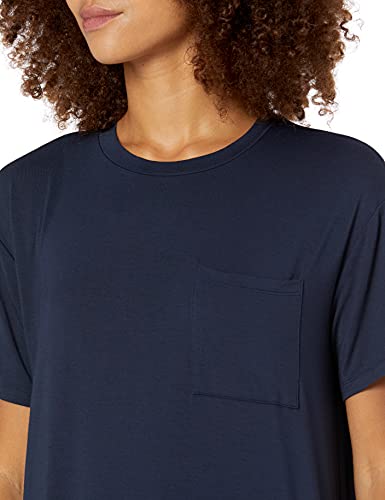 Daily Ritual Women s Jersey Oversized-Fit Short-Sleeve Pocket T-Shirt Dress