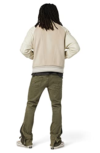 HUDSON Men s Bomber Varsity Jacket