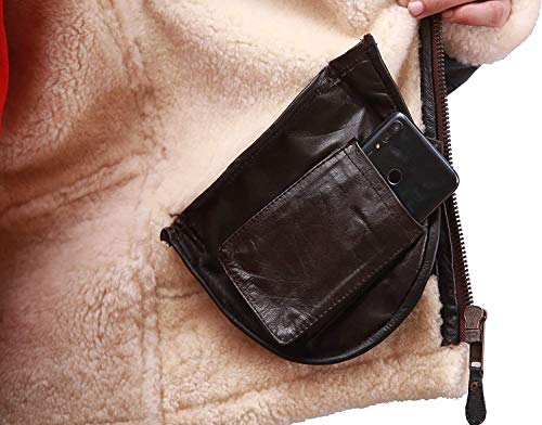 B3 Bomber Jacket Aviator Real Shearling B3 Bomber Jacket Winter