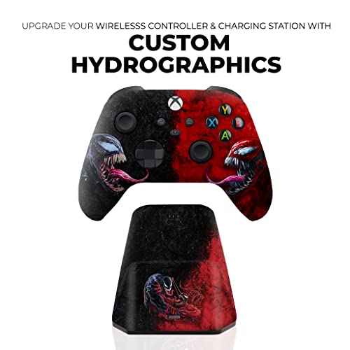 Original X-box Wireless Controller and Stand Compatible with X-box One|Series X|S - Customized in USA with Advanced HydroDip Print Technology(Not Just a Decal)(Controller Included)