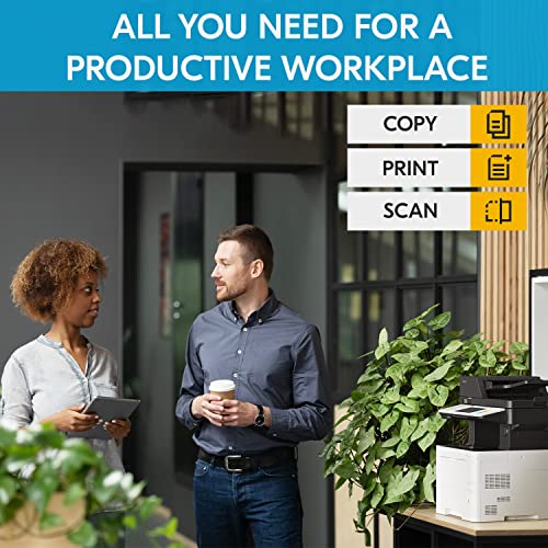 KYOCERA ECOSYS MA4500ix All-in-One Monochrome Laser Printer (Print/Copy/Scan), 47 ppm, Up to Fine 1200 dpi, Gigabit Ethernet 7 inch Touchscreen Panel, 512 MB