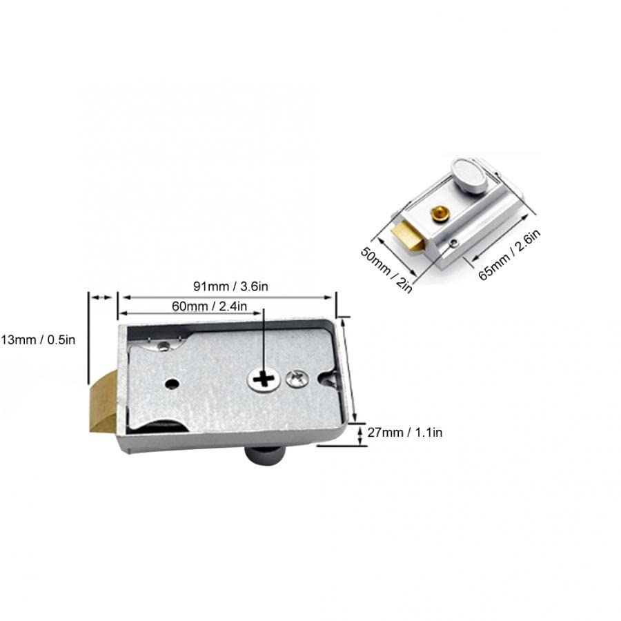 SDGH 2-4 Digits Mechanical Code Lock Cabinet Indoor Outdoor Door Password Security Coded Lock