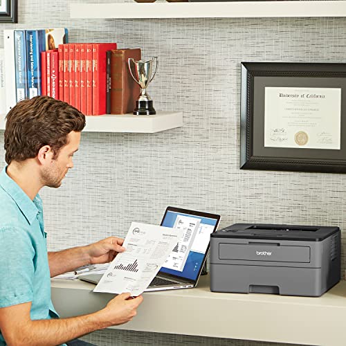 Brother HLL2305W Compact Mono Laser Single Function Printer with Wireless and Mobile Device Printing