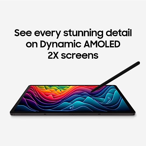 SAMSUNG Galaxy Tab S9 11” 256GB + $100 Amazon Gift Card, WiFi 6E Android Tablet, Snapdragon 8 Gen 2 Processor, AMOLED Screen, S Pen, IP68 Rating, US Version, 2023, Graphite