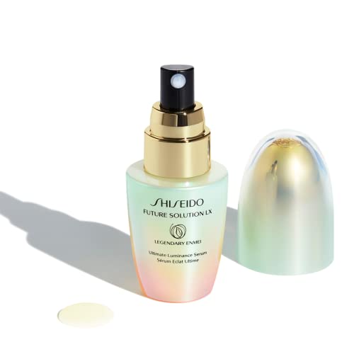 Shiseido Future Solution LX Legendary Enmei Ultimate Luminance Serum - 30 mL - Anti-Aging Face Serum for Visibly Supple, Radiant & Hydrated Skin - All Skin Types
