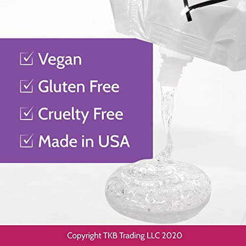 TKB Lip Gloss Base | Clear Versagel Base for DIY Lip Gloss, Made in USA (30 lb (480 oz))