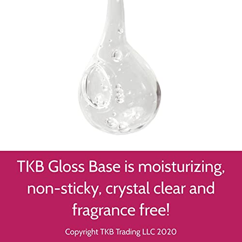 TKB Lip Gloss Base | Clear Versagel Base for DIY Lip Gloss, Made in USA (30 lb (480 oz))
