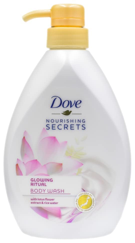 Dove Body Wash Variety of 5 Scents with Pump, Plant Based, Nourishing, Exfoliating, Cleansing, - 500 ML (16.9 fl Ounce)