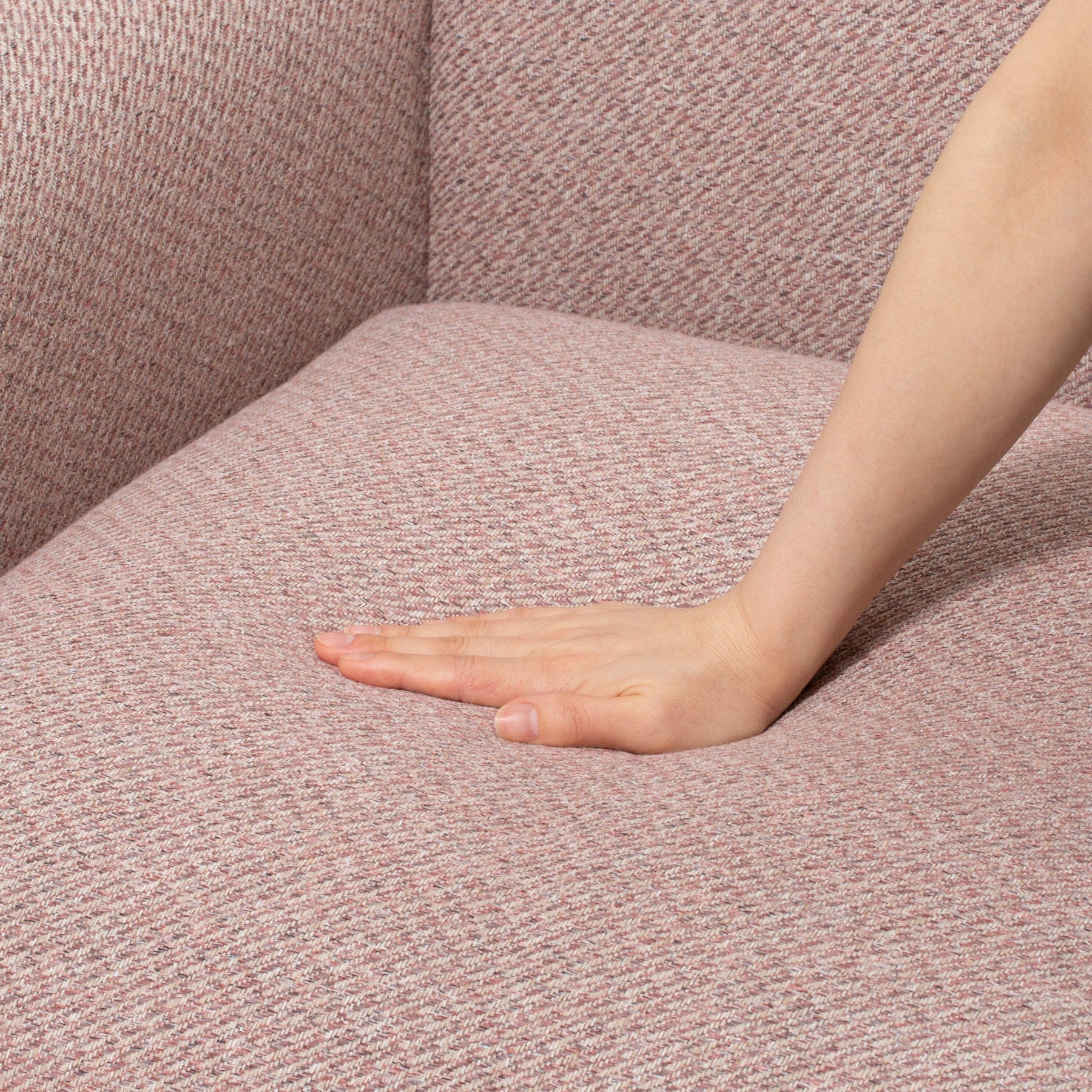 Nuvola Sofa 2 2 Seat Pink (W1500×D800×H770)