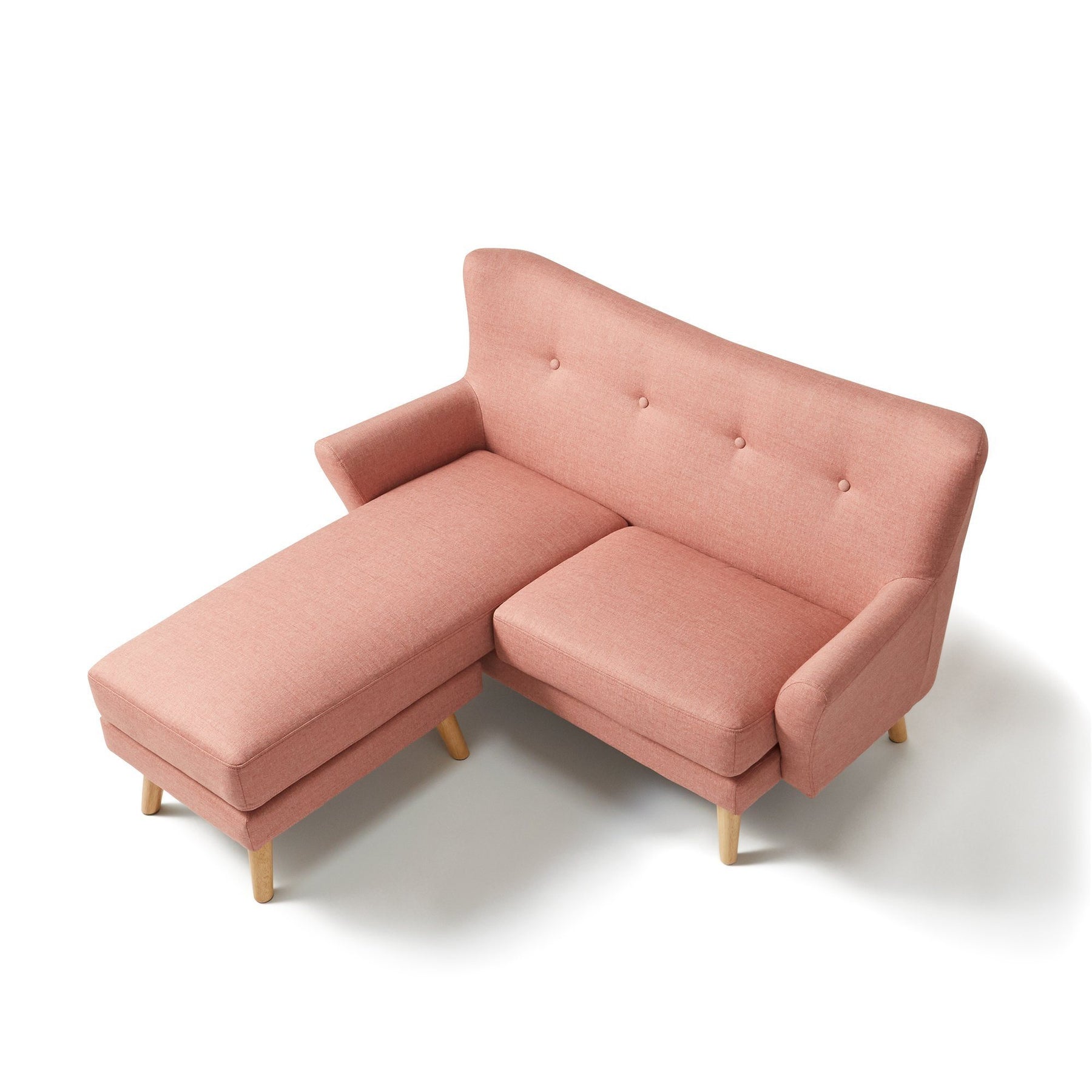Fleurette Sofa Pink (W1305× D1290 × H790)