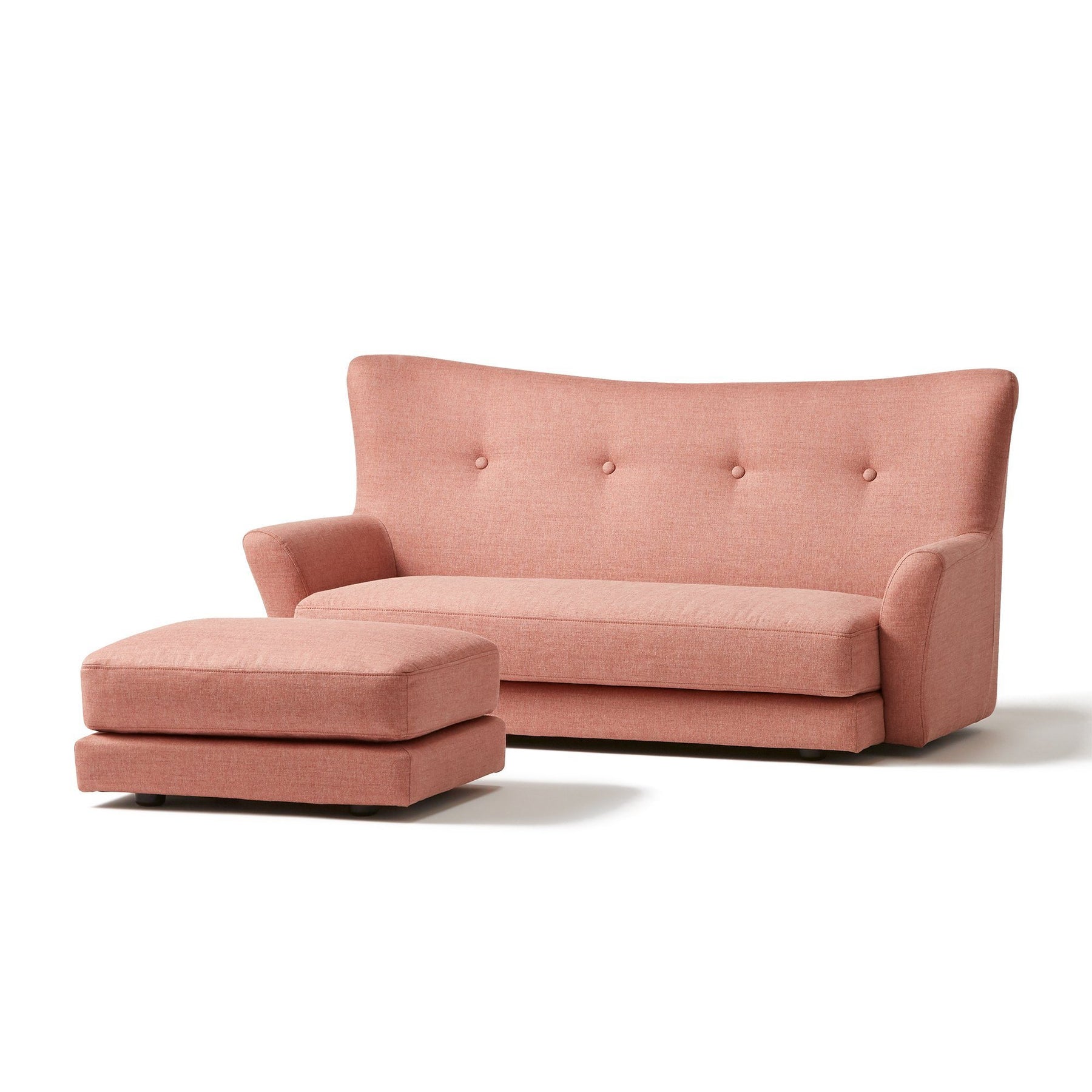 Fleurette Sofa Pink (W1305× D1290 × H790)