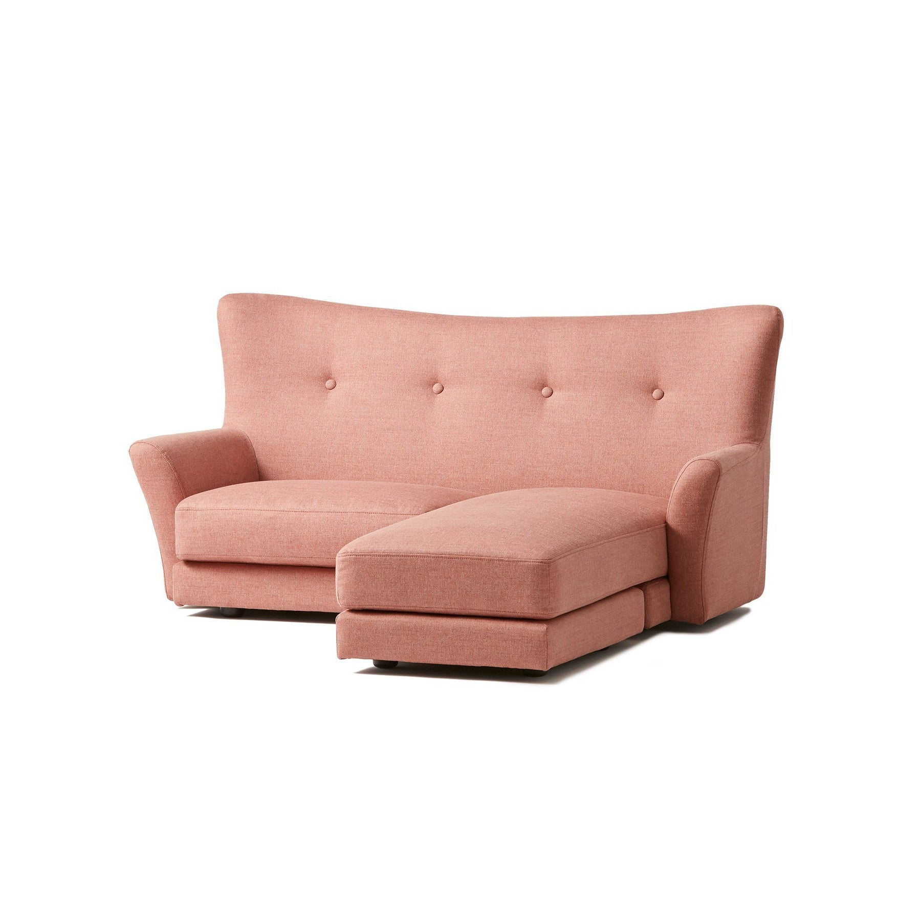 Fleurette Sofa Pink (W1305× D1290 × H790)