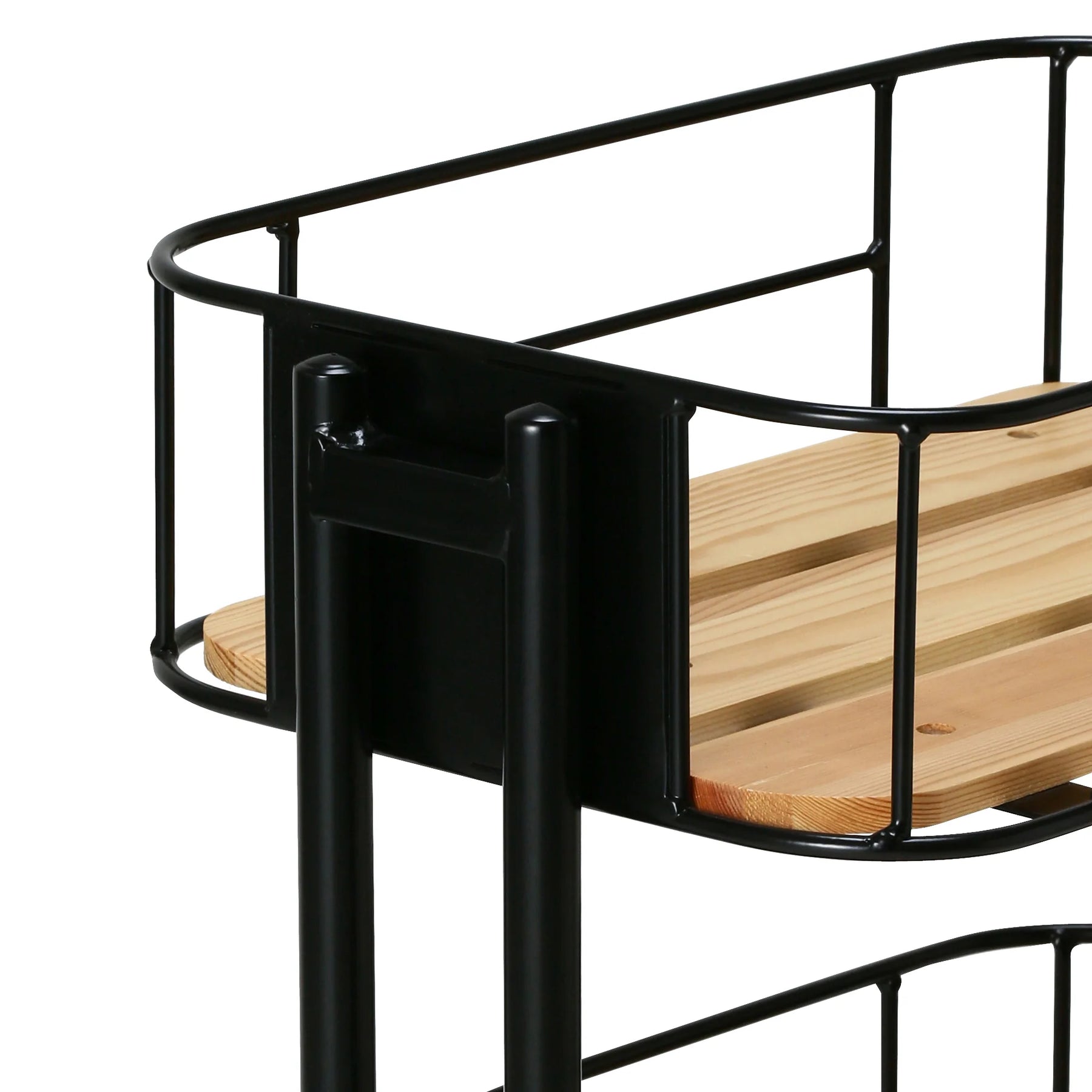 By Cage Wagon Black (W445 × D350 × H855)
