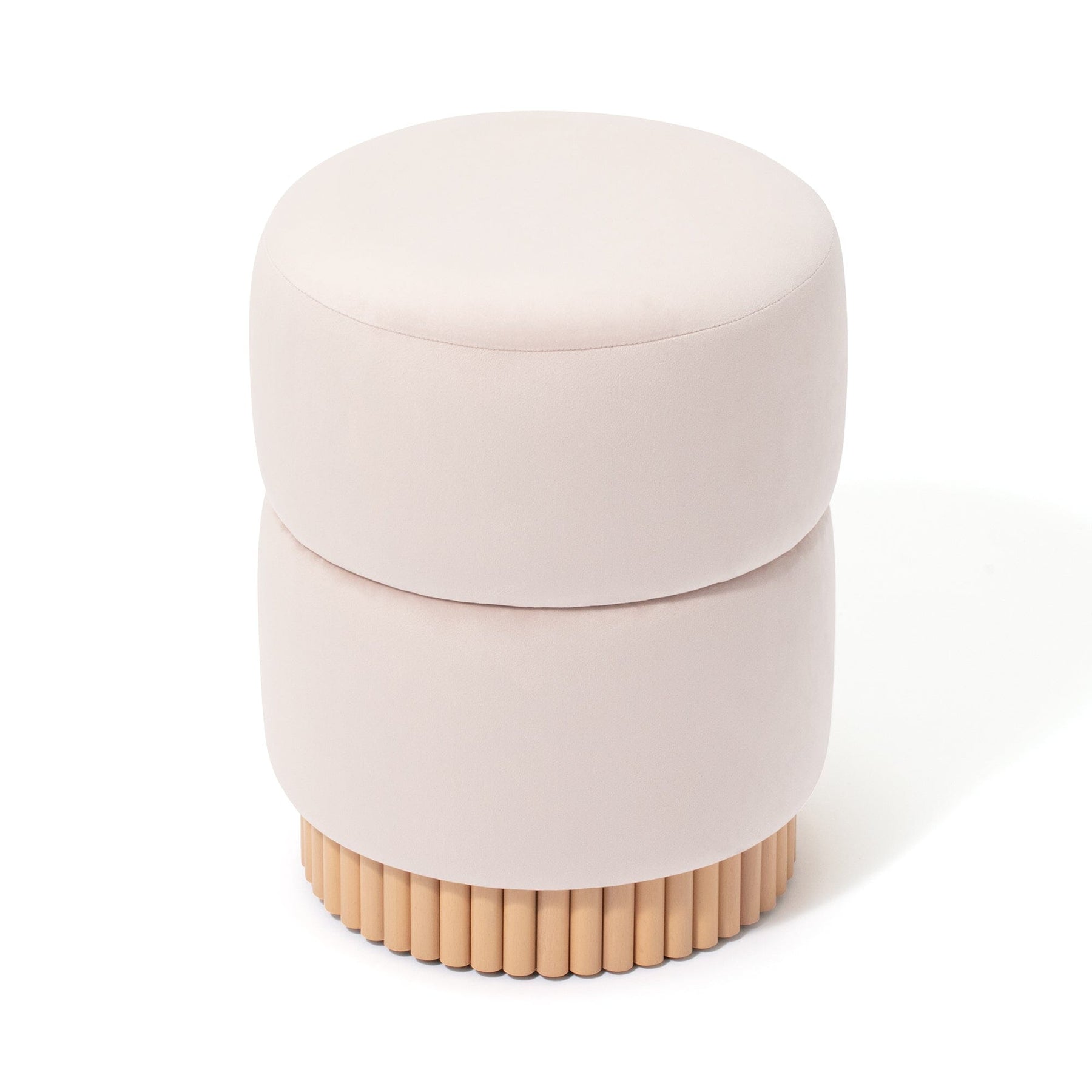 Motis Stool W350×D350×H455 Pink